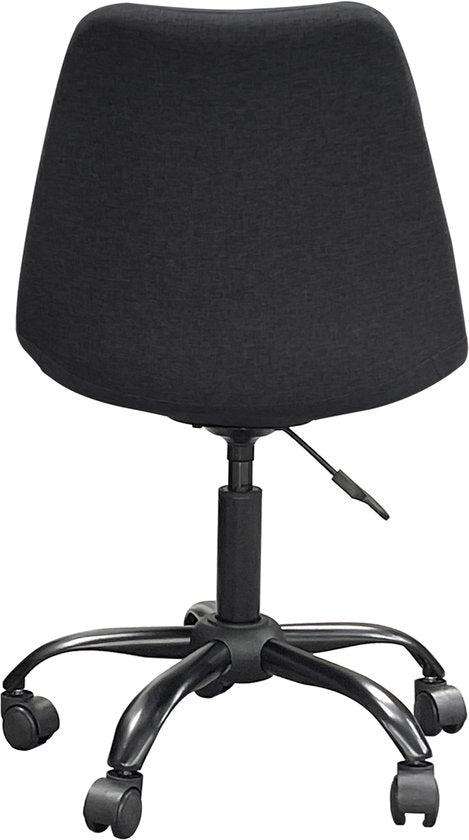VDD - Bureaustoel - Stoel - Bureaustoelen voor volwassenen - Bureau Stoel - Bureaustoel wieltjes - Bureaustoel zwart - Kuipstoel - Kuipstoelen - Kuipstoel zwart
