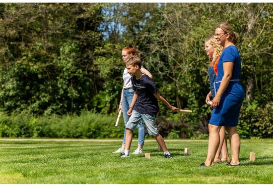 Outdoor Spel - Kubbspel - incl draagtas - buiten spelen - FSC