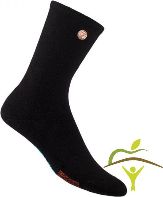 NeuroSocks Wellness Crew : small - zwart