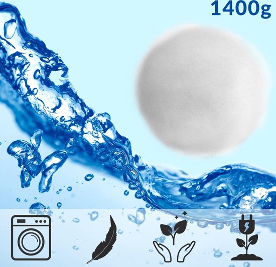 Monzana Zandfilterpomp Filterballen - 1400g 50 mm - Wit