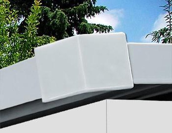 Gardebruk - Tuinhuis Metaal - 5m² met Fundering & Deuren \ \u2013 Antraciet