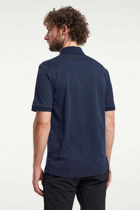 Tenson TXlite Melange Polo 465018060 - Donkerblauw - S