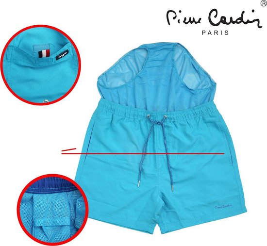 Pierre Cardin - Heren Zwembroek - Turquoise