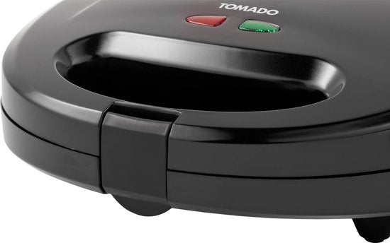 Tomado TGM2000B - Multigrill 3 in 1 - Inclusief tosti en wafelplaten - 750 watt - Zwart