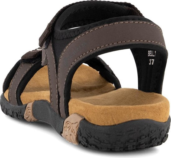 Travelin' Sandalen - Helsem - Dames - 38 - Bruin