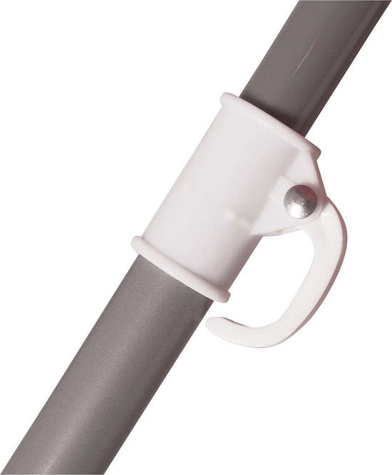 Bo-Camp - Parasol - Met Knikarm - Ø 250 cm - Grijs