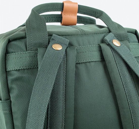 Doughnut laptoprugzak / Rugtas / Schooltas - 14 inch - Macaroon 14 - Slate Green