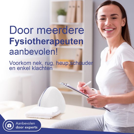 Sleeptight Kniekussen - Orthopedisch - Traagschuim - 25 cm
