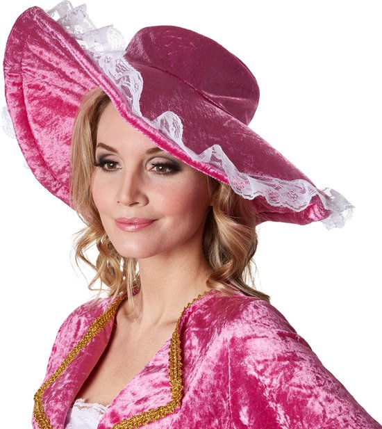 Dressforfun Roze piratenlady XXL - verkleedkleding kostuum halloween verkleden feestkleding carnavalskleding carnaval feestkledij partykleding - 302451