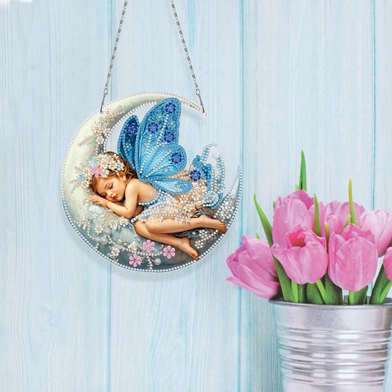 Adorzy Adorzy Diamond Painting Raamhangers – 3 stuks – Zonvanger - Diamond Painting Volwassenen – Diamond Painting Kinderen – Raamhangers Dieren
