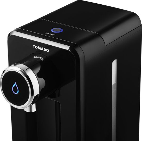 Tomado TWD2501B Heetwaterdispenser - 2.5L - kunststof - BPA vrij - 2600W - 14x24.20x30.20 cm - Zwart