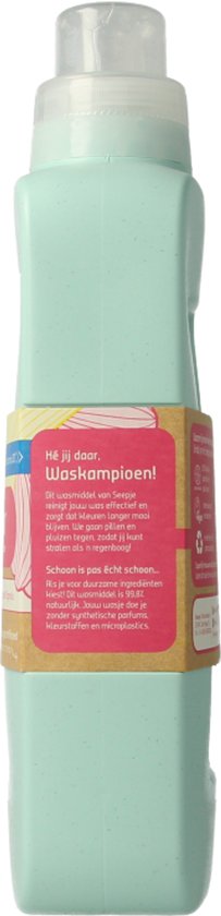 Seepje Vloeibaar Wasmiddel Kleur Magische Magnolia 23 Wasbeurten - 1 liter