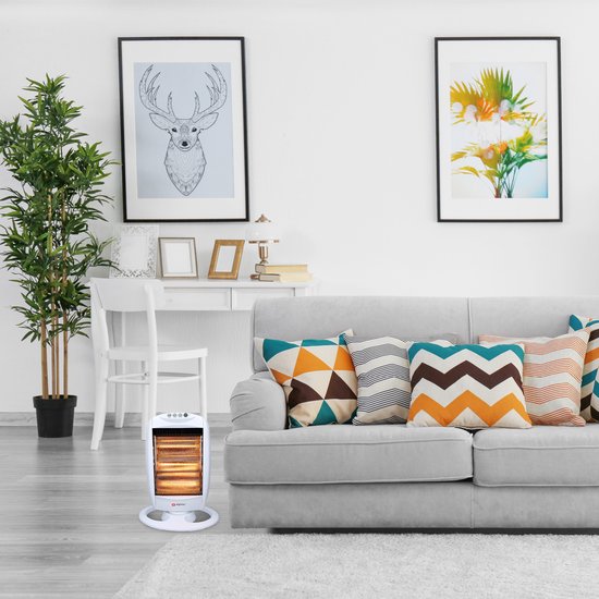 alpina Elektrische Kachel - Halogeen Heater - 3 Warmtestanden - 1200W