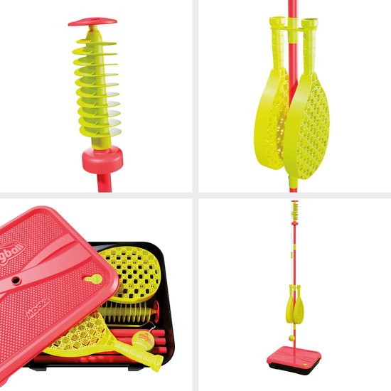 Mookie All Surface Classic Swingball - Kunststof - 48.30x41.50x11.10cm - Rood/Groen