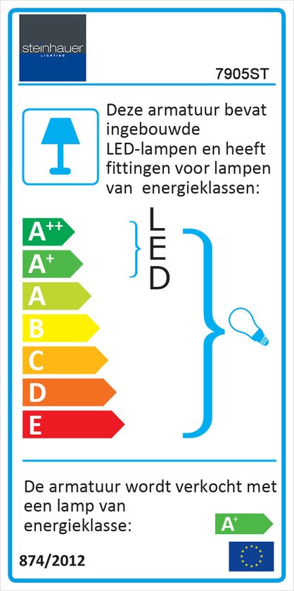Spot Natasja 7905ST staal ronde 3-lichts spot met GU10 lichtbronnen, verstelbaar en dim to warm, Steinhauer, modern design