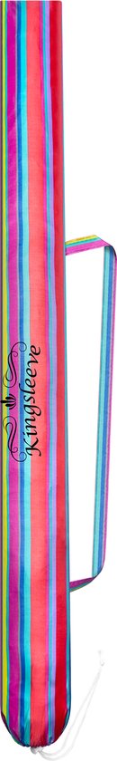 Kingsleeve Parasol 180cm - UV-bescherming 50+ Kantelbaar - Kleurrijk