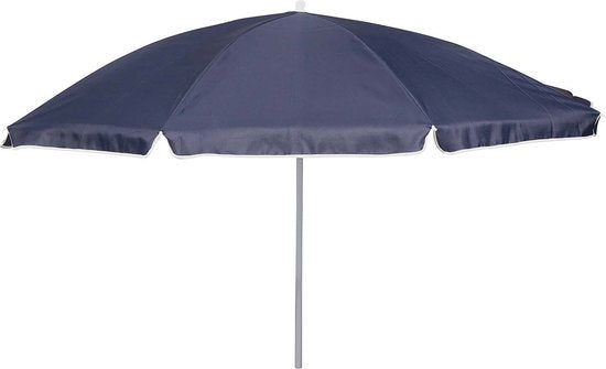 Bo-Camp - Parasol - Met knikarm - Ø 200 cm - Blauw