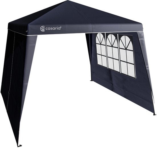 Casaria Partytent Zijwanden - Waterdicht - 300 x 300 cm - Antraciet