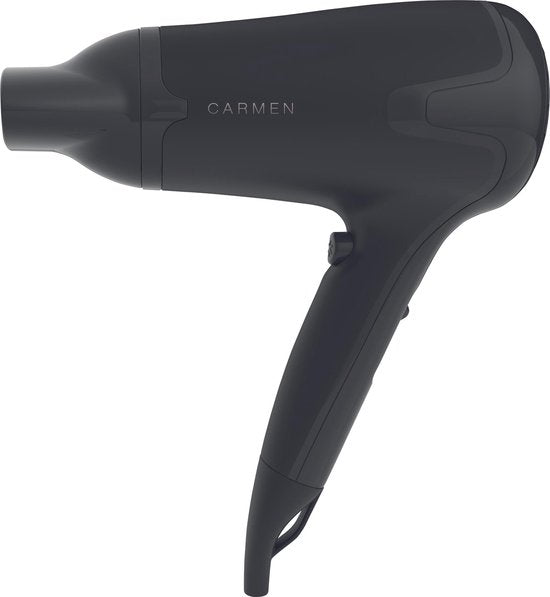 Carmen HD1695 - Föhn - 1700W - Diffuser - Coolshot functie - Zwart