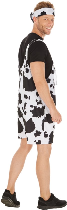 Dressforfun Kostuum koe L - verkleedkleding kostuum halloween verkleden feestkleding carnavalskleding carnaval feestkledij partykleding - 300849