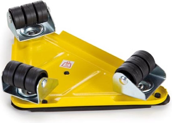 Toolland Meubeltransportset met 4 rolhoeken en hefboom, max. draagkracht 100 kg