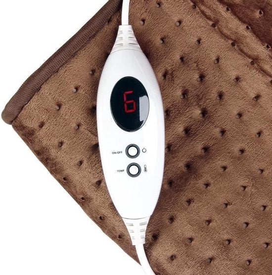 MONZANA Voetenwarmer - Elektrisch 6 Temperatuurstanden Timer - Bruin