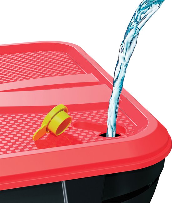Mookie All Surface Classic Swingball - Kunststof - 48.30x41.50x11.10cm - Rood/Groen