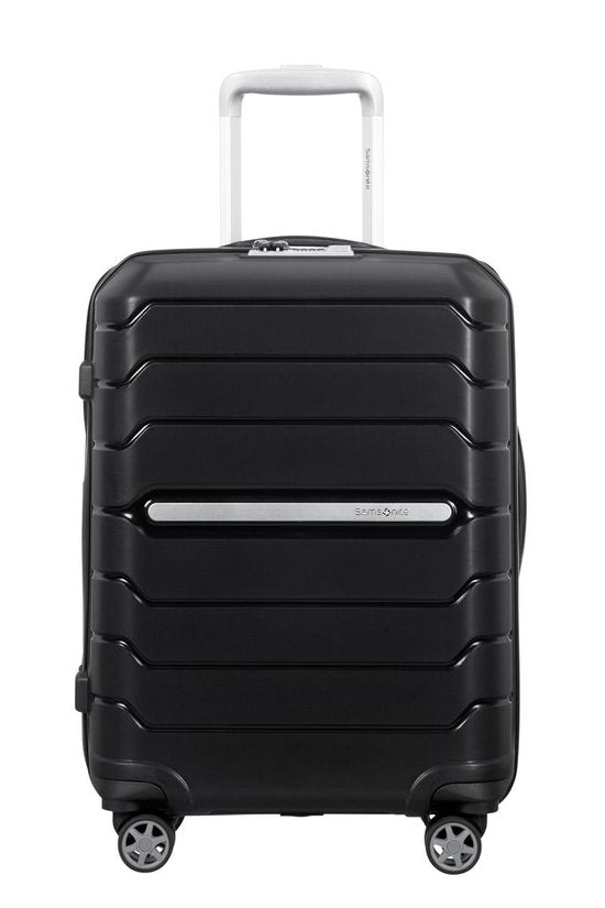 Samsonite Reiskoffer - Flux Spinner 55/20 Uitbreidbaar (Handbagage) Zwart
