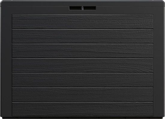Casaria Tuinkussen Opbergbox – 190L Kunststof UV Bestendig Antraciet