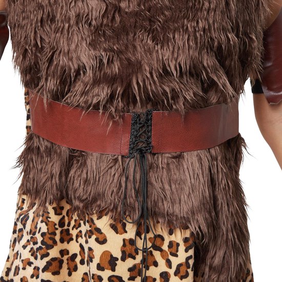 Dressforfun Girlie uit het stenen tijdperk L - verkleedkleding kostuum halloween verkleden feestkleding carnavalskleding carnaval feestkledij partykleding - 302755