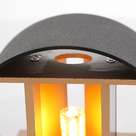 Steinhauer wandlamp Muro - zwart - metaal - 3364ZW