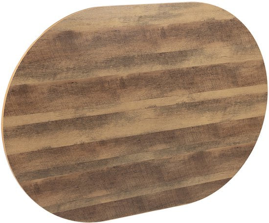 Bo-Camp Tafel - Feather - Ovaal - 130x90 cm