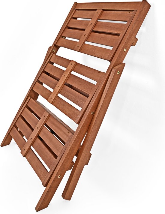 Casaria Plantenrek - FSC®-Gecertificeerd Acaciahout - 79x59x56cm Bruin