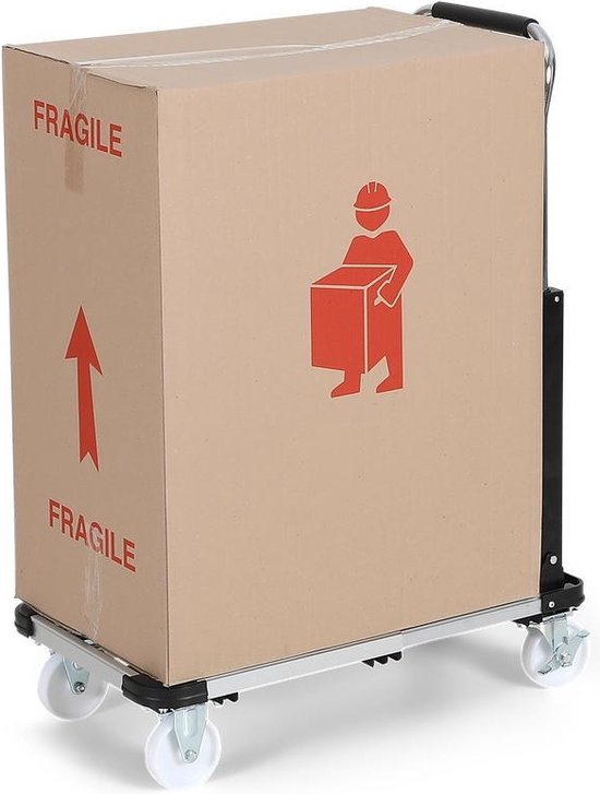 Kinzo Steekwagen Opvouwbaar - Trolley - Transportwagen - tot 150 KG