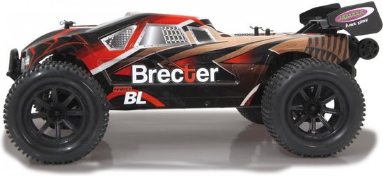 Jamara RC Brecter Truggy BL Monstertruck – 1:10 – Lipo Accu – Met LED Verlichting – Krachtige Elektrische Auto - Zwart