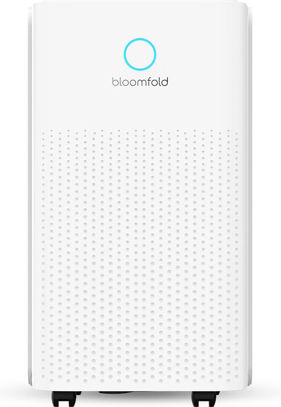 Bloomfold Luchtontvochtiger - 12L per Dag - Incl. Was-droog Functie - Geschikt voor Woonkamer, Slaapkamer, Kelder & Badkamer - Dehumidifier - Wit