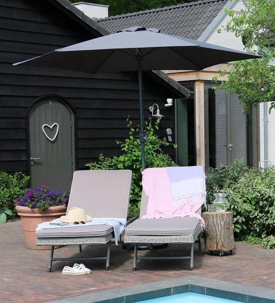 PimXL Parasol – Ø300cm - Antraciet