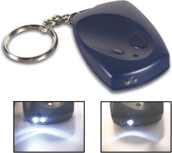Velleman MK143 zaklamp Blauw Sleutelhanger-zaklamp
