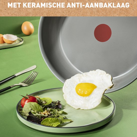 Tefal Renewal Keramische koekenpan 28 cm