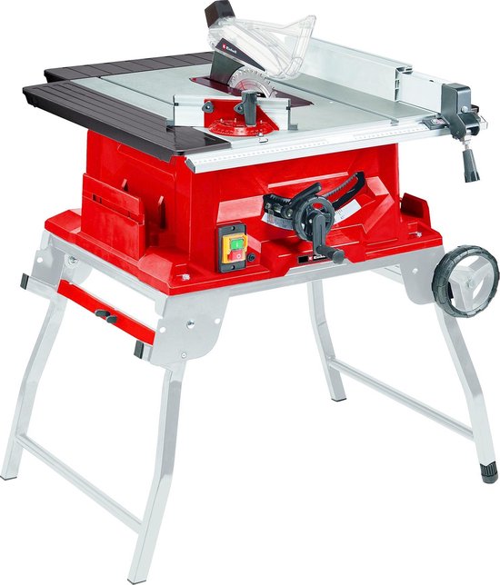 Einhell Elektrische Zaagtafel TE-TS 250 UF - 2000 W - Ø250 mm - Inklapbaar onderstel met trolleyfunctie - Incl. 48 tands zaagblad