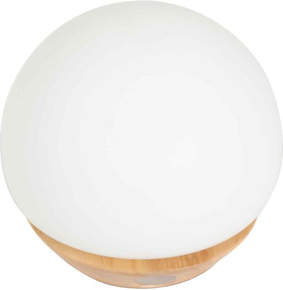 Steinhauer tafellamp Ancilla - naturel - glas - 17 cm - G9 fitting - 7932BE