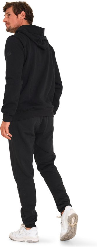 Mario Russo Trainingspak Achilles - Huispak - Joggingpak - Hoodie - Zwart - XXL