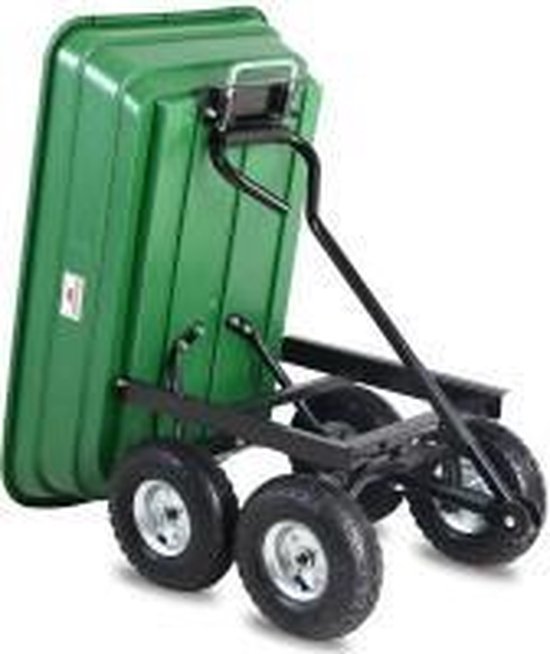 Gardebruk Tuinkar - met Kiepfunctie 103,5x51x92,5cm - Groen