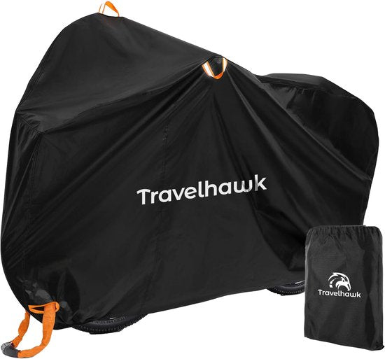 Travelhawk Fietshoes Universeel - Voor 1/2 Fietsen - Waterdicht en UV-bestendig - Zwart