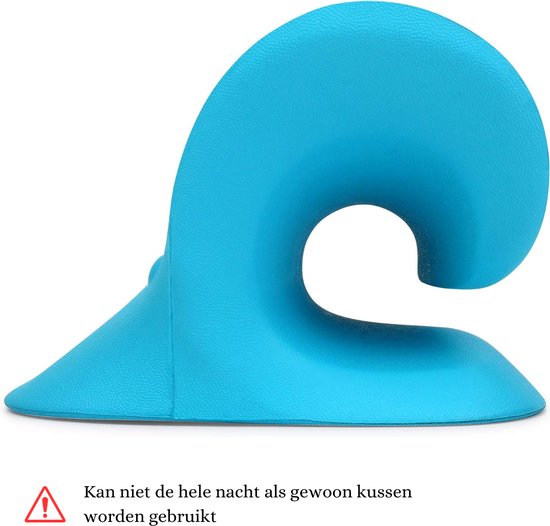 Nek- en Schouderrelaxer - Cervicaal Tractieapparaat voor TMJ Pijnverlichting en Cervicale Wervelkolomuitlijning - Chiropractisch Kussen voor Ontspanning en Comfort