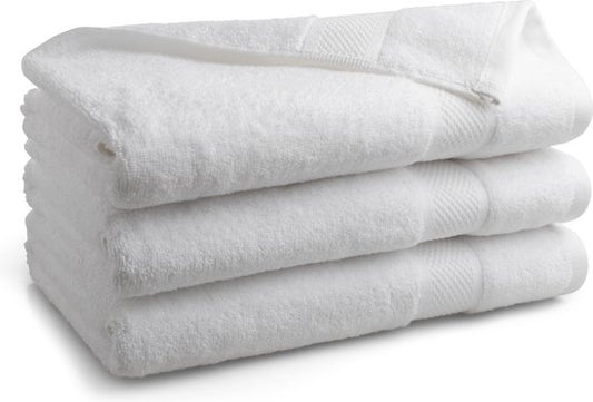 Katoenen handdoek - 3 stuks - 70x140 - wit