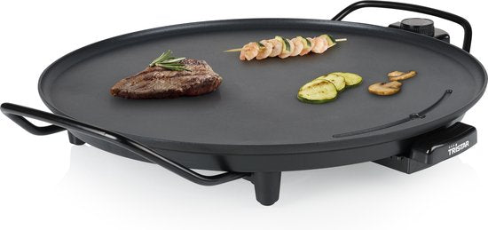 Tristar Bakplaat - BP-2787 - 2000W - Gourmet, Cirkle grill Ø40cm - 4 personen - PFAS-Vrij