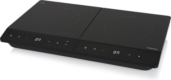 Tristar Luxe Inductiekookplaat 3500W - IK-6162 - 2 Kookzone - Timer tot 180 min - Zwart