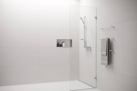 Easydrain Compact 30 Zero Dryphon Douchegoot - RVS Geborsteld - 800 mm x 64 mm
