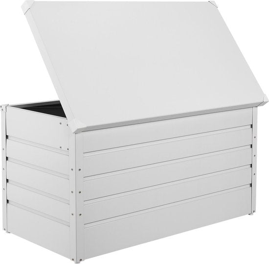 Metalen Opbergbox / Kussenbox Limani - 380 Liter - Wit